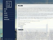 Tablet Screenshot of lcllaw.com